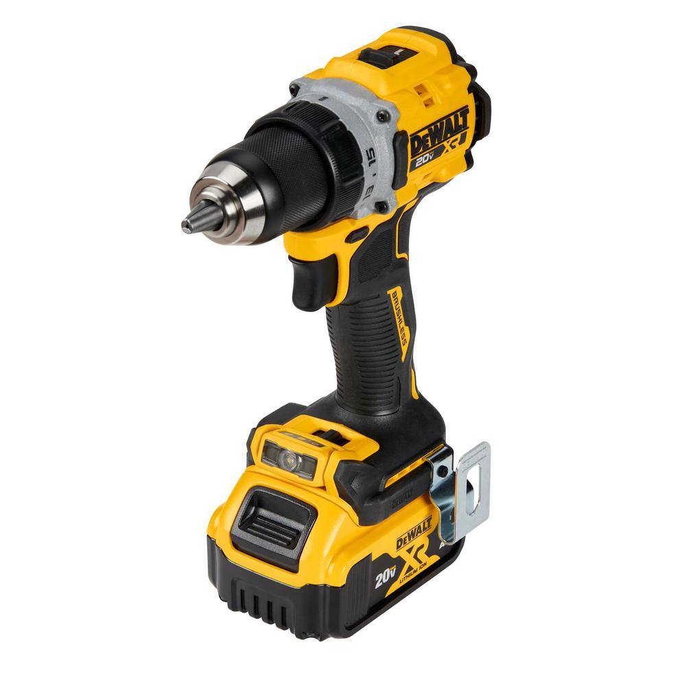 DW 20V MAX XR Lithium-Ion Cordless Compact 12 in. DrillDriver Kit 20V MAX 5.0Ah Battery and Charger DCD800P1