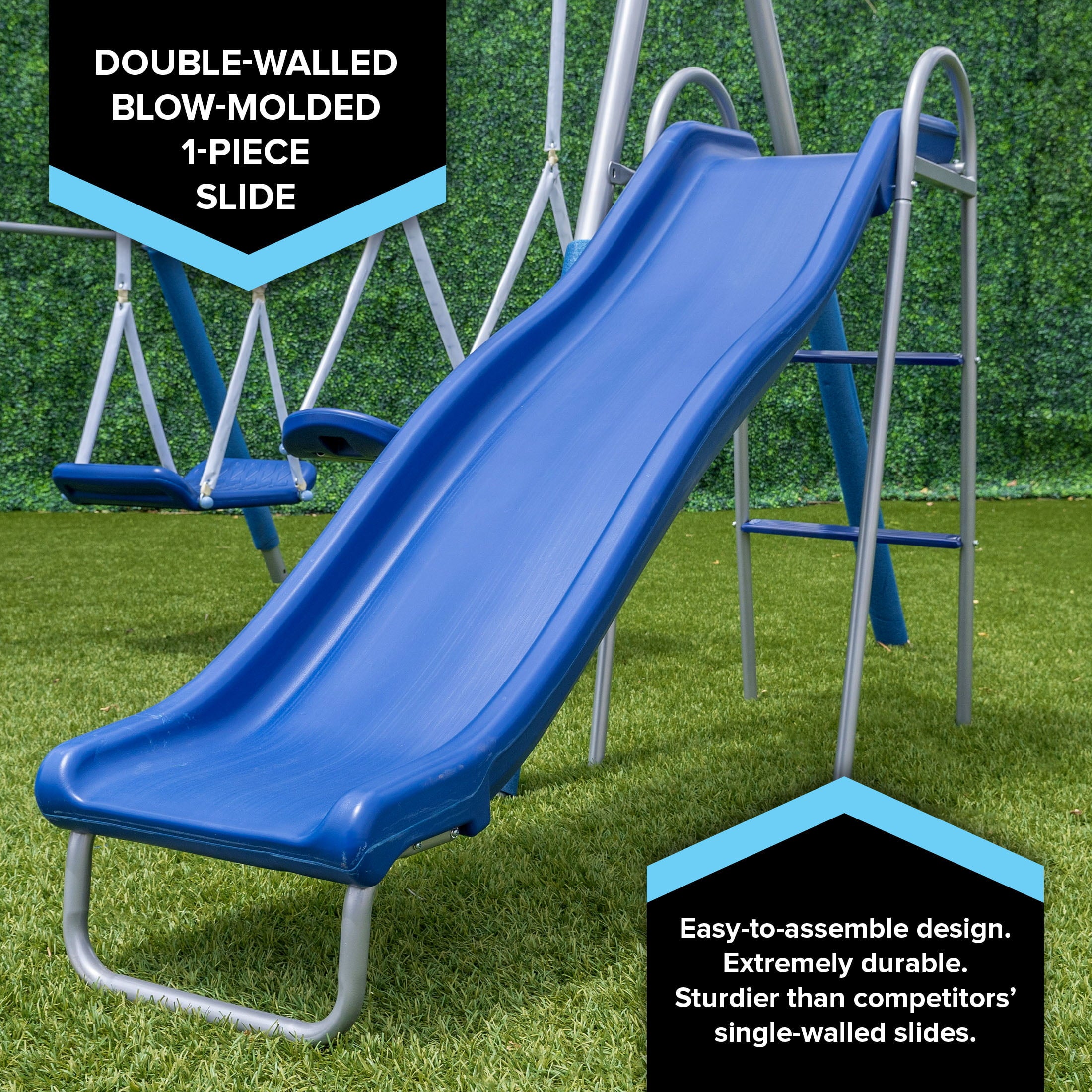 Sportspower Super Surfer Metal Swing Set