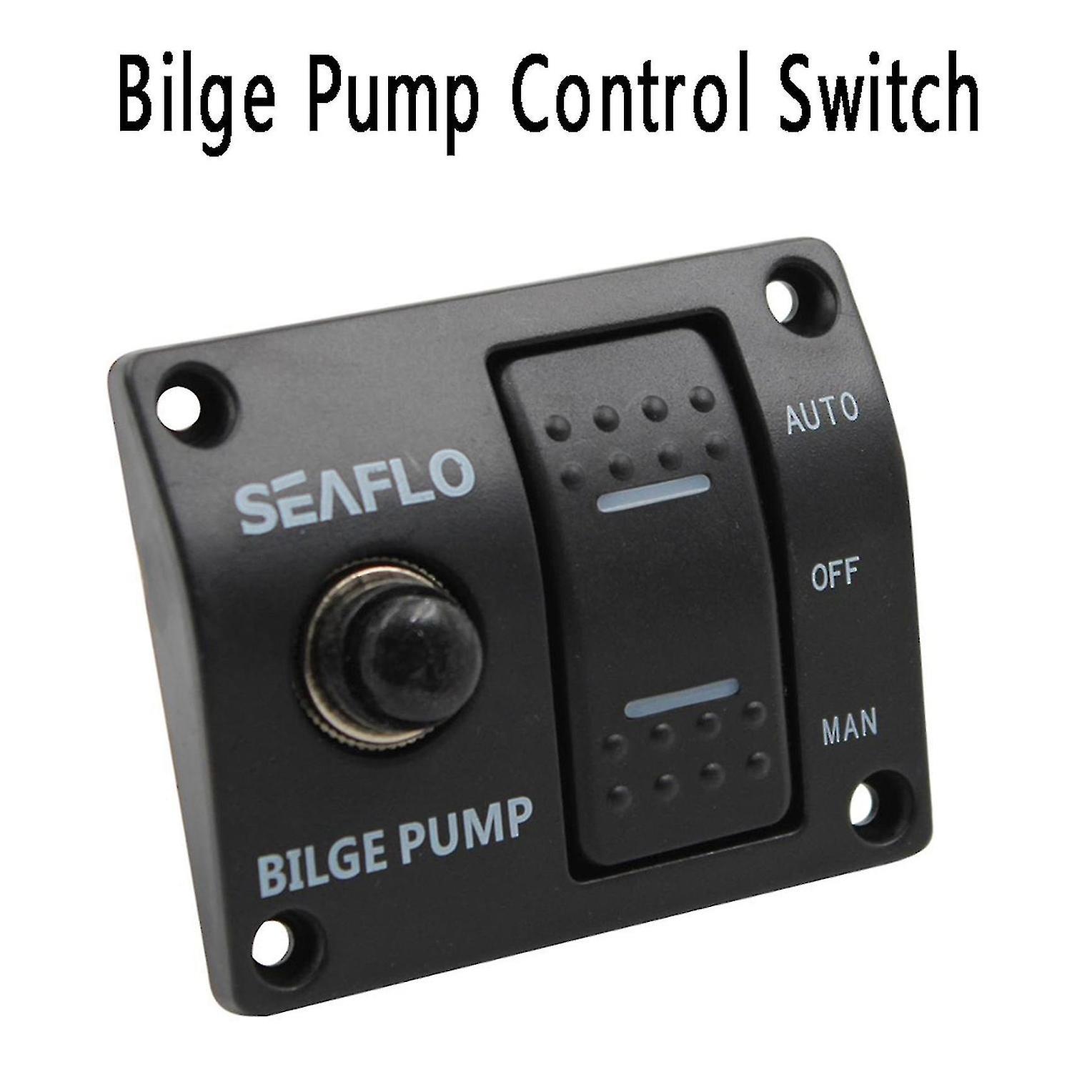 For Bilge Pump Bilge Pump Control Switch Automatic Pump Marine Panel Switch 3-way Switch Panel