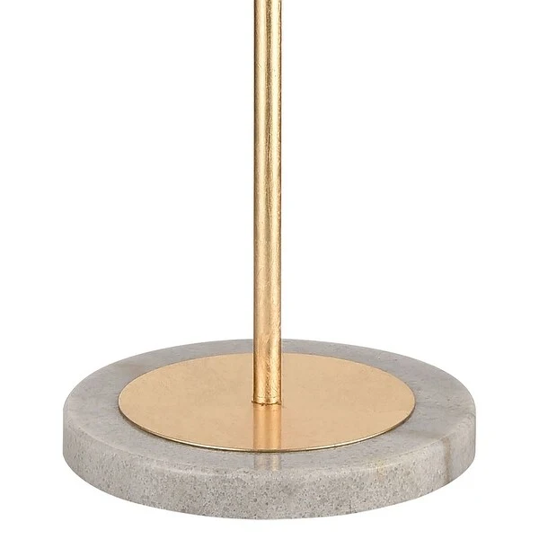 Morely 64'' High 1-Light Floor Lamp - Gold Leaf