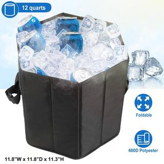 Movisa 3 Gal. Collapsible Grocery Cooler Bag for Camping Picnic Shopping Y-MVDOHAPQLY