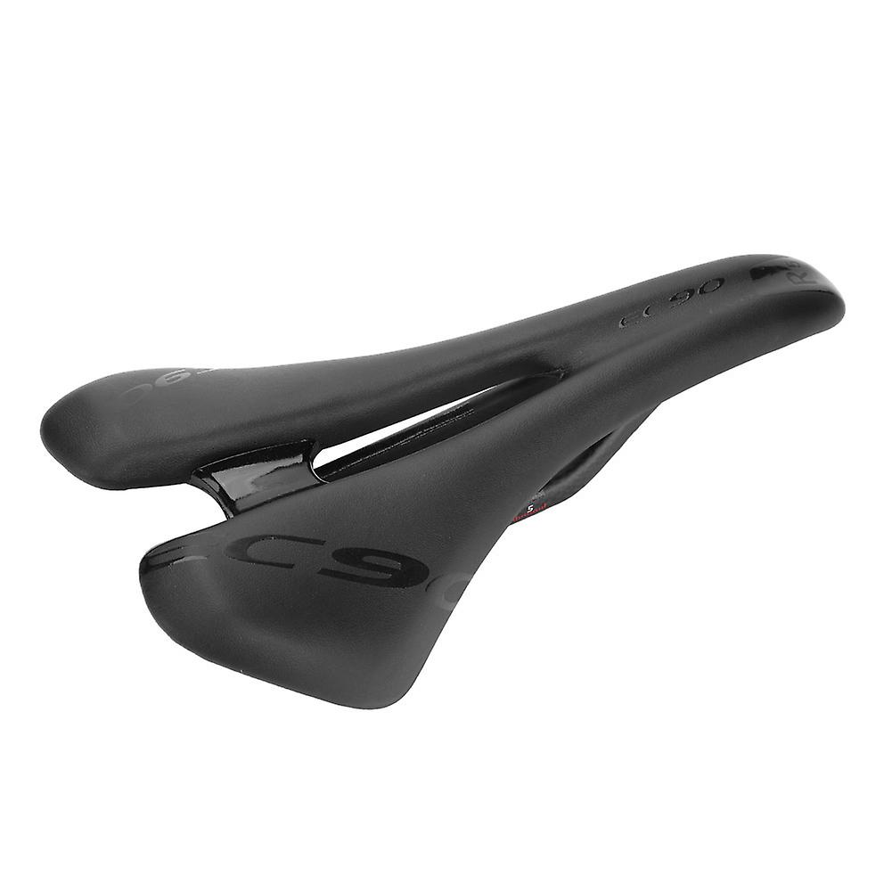 Carbon   Pu Leather Bicycle Saddle For Mountain Road Cycling Hollowed Seat Pad