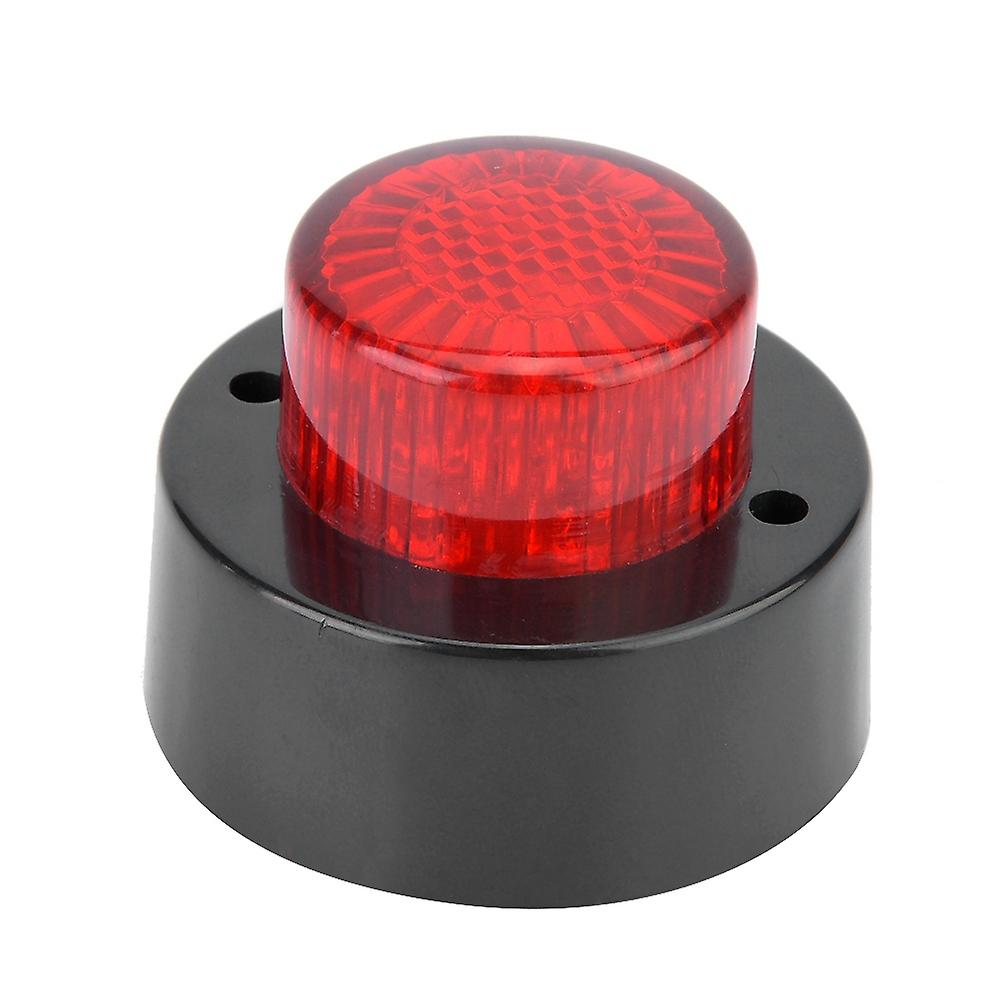 24v Mini Round Side Marker Light Signal Indicator Clearance Lamp For Trailer Truck(red)