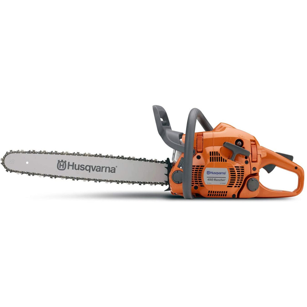 Husqvarna 450 Rancher 18 Chainsaw 9000 RPM 3.2 HP ;