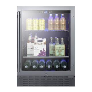 Summit Appliance 4.2 cu. ft. Mini Refrigerator in Black SCR2466B