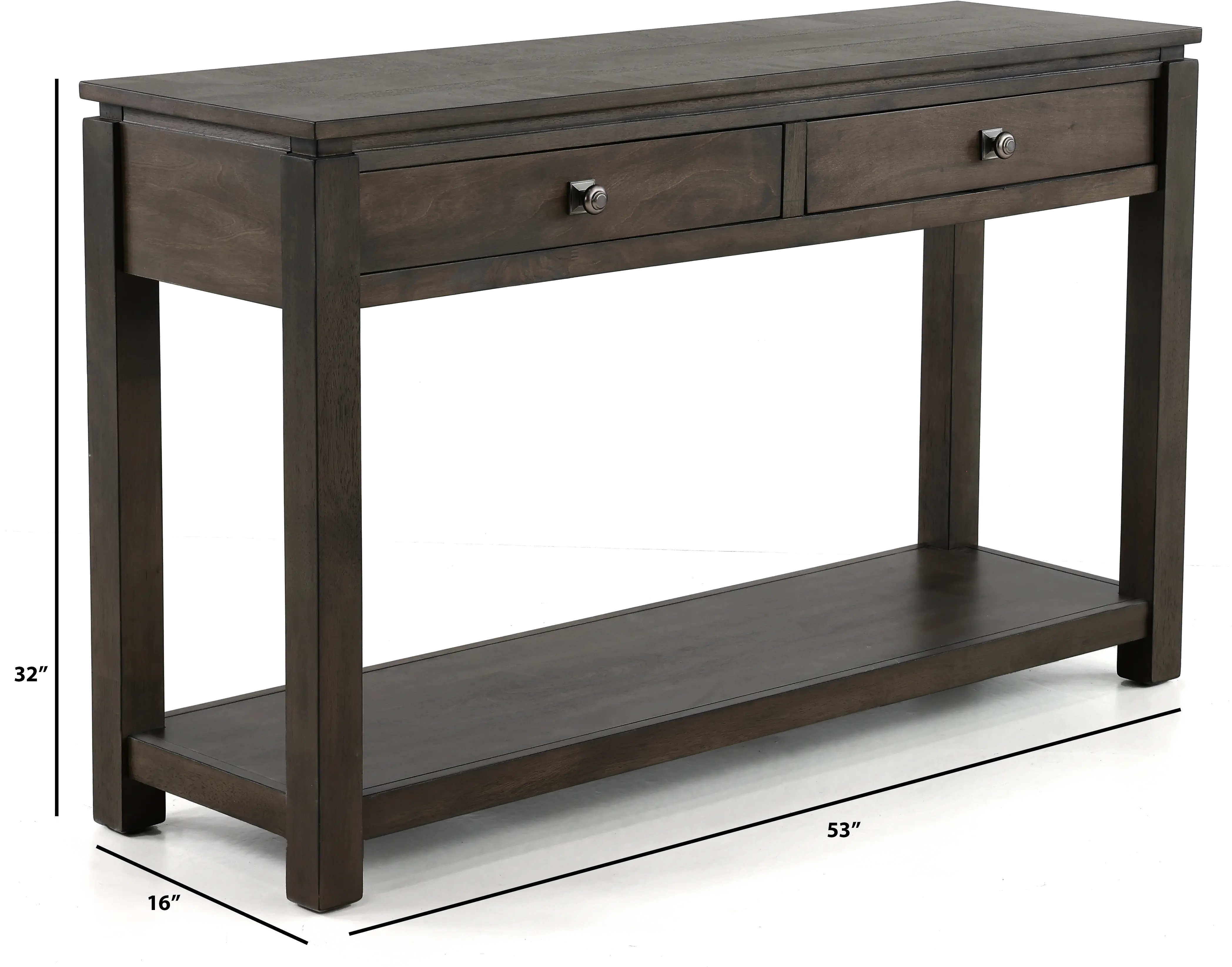 Hartford Gray Console Table