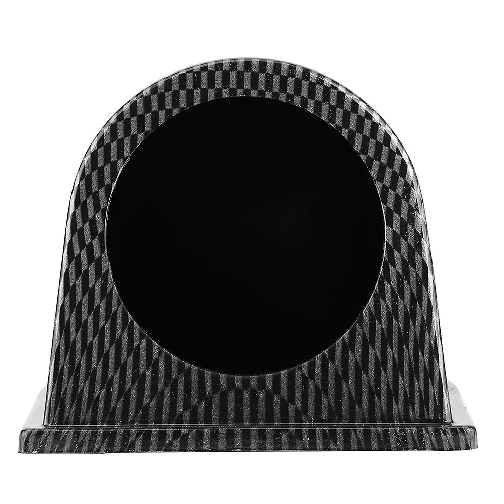 52mm/2in Carbon Fiber Style Single Hole Dash Gauge Pod Meter Mount Holder Cup Car Refitting