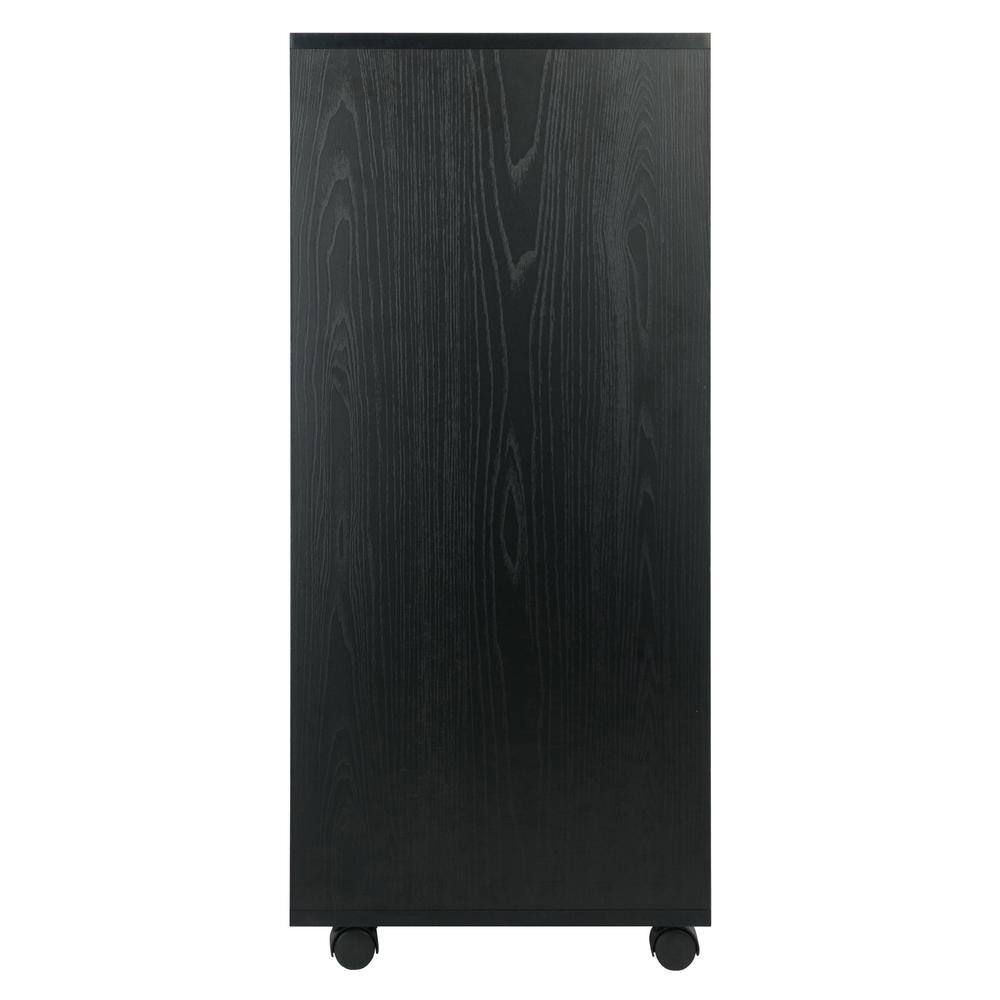 Winsome Halifax Black 7-Drawer Storage Cabinet 20792