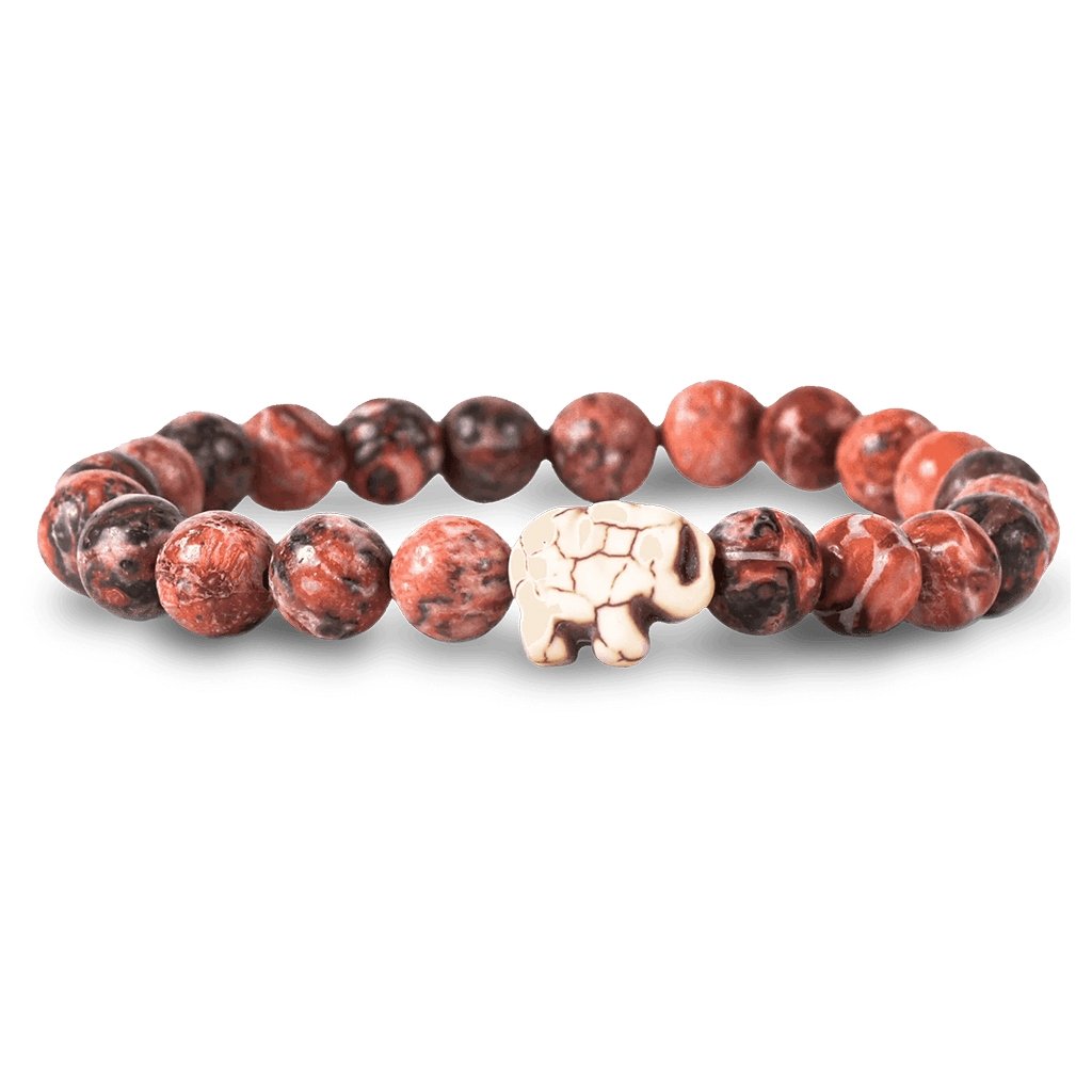 Fahlo  The Expedition Bracelet in Desert Stone-Elephant-Tracking Bracelet