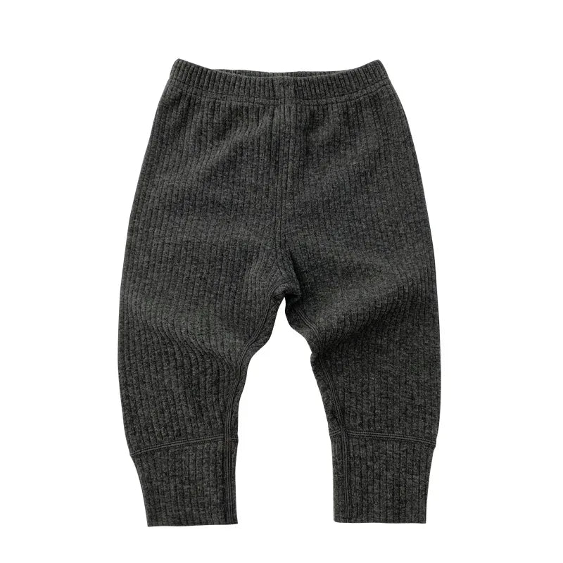 Newborn Baby Pants For Boys Girls Clothing Solid Cotton Stretch Pants Baby High Waist Trousers Toddler Costume Infant PP Pants