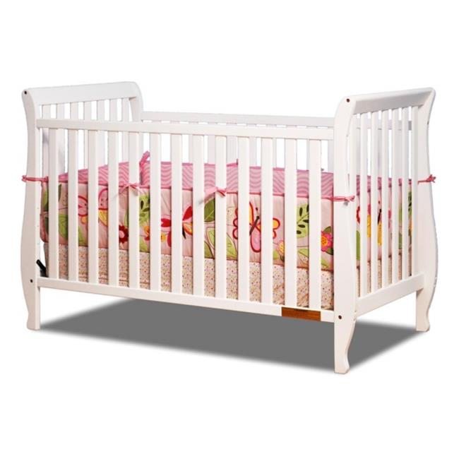 Naomi 4-in-1 Convertible Crib  White