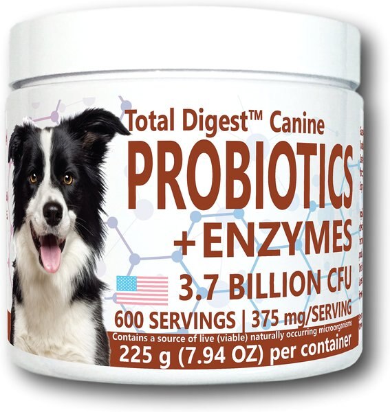 Equa Holistics Total Digest Canine Probiotics and Enzymes Dog Supplement