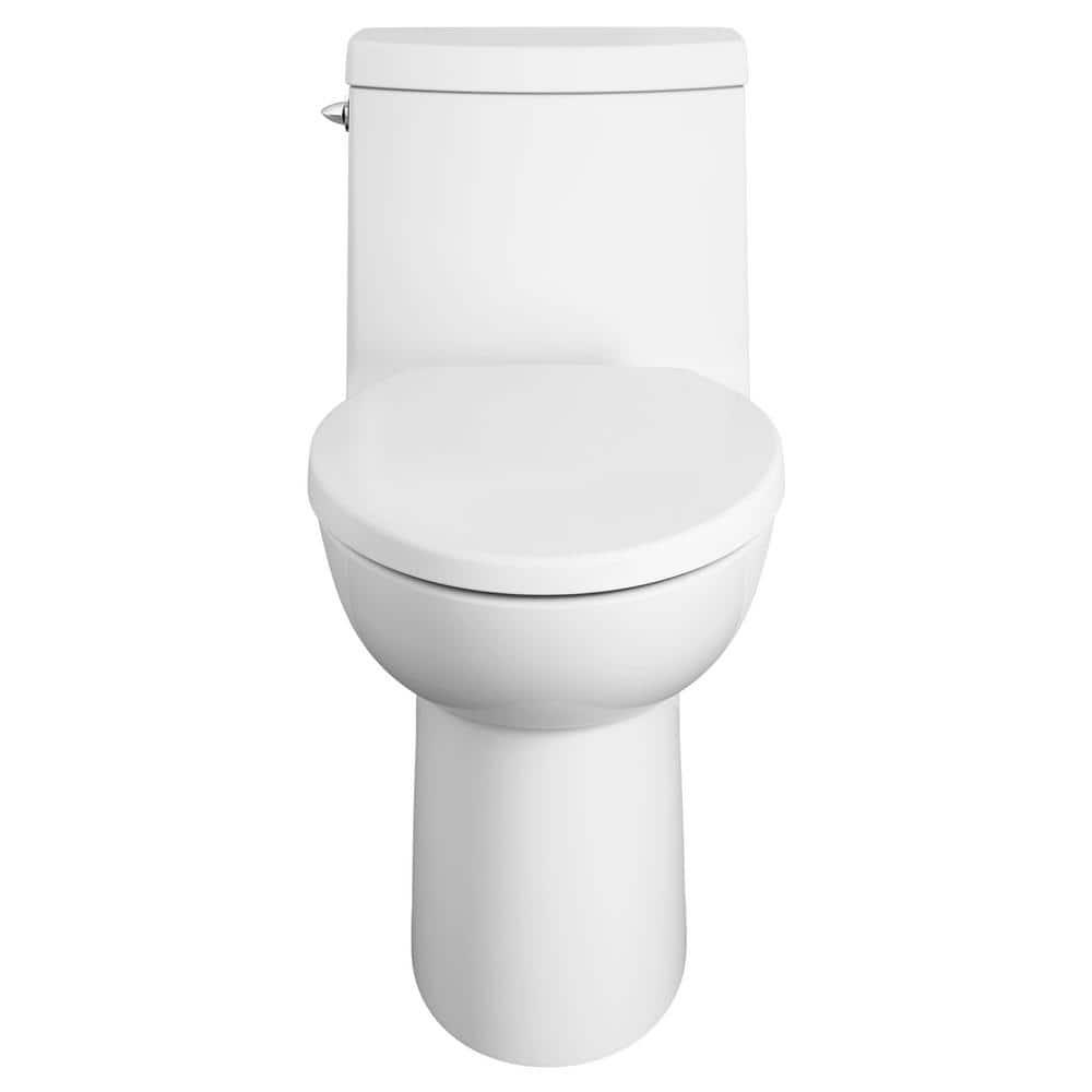 American Standard Loft 1piece 128 GPF Single Flush Elongated Toilet in White Seat Included