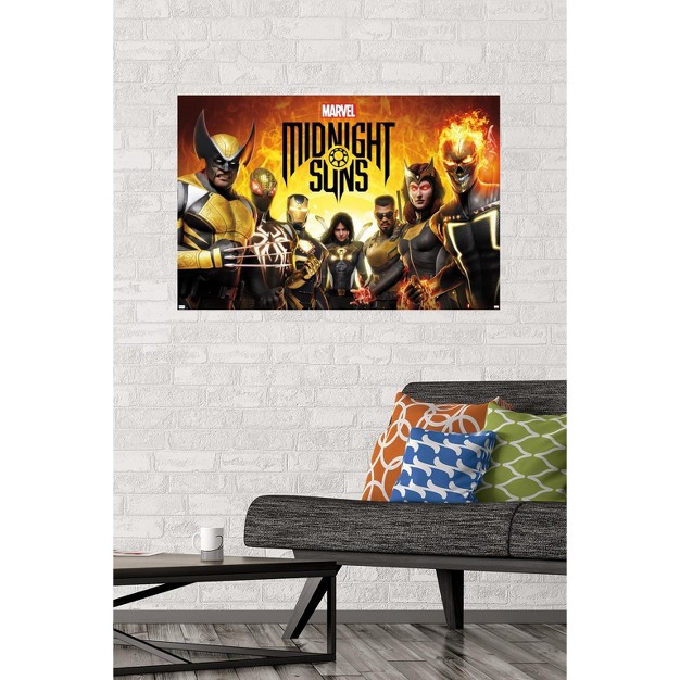 Trends International Marvel Midnight Suns Key Art Unframed Wall Poster Prints