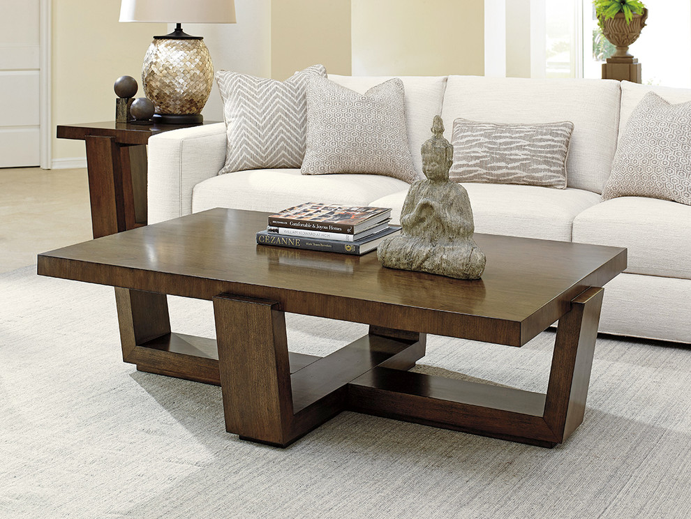 Esplanade Cocktail Table   Transitional   Coffee Tables   by Lexington Home Brands  Houzz