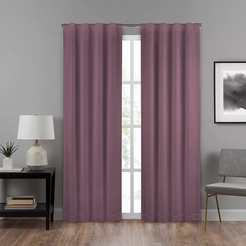 eclipse 1-pack Draftstopper Summit Room Darkening Solid 1-Panel Window Curtain