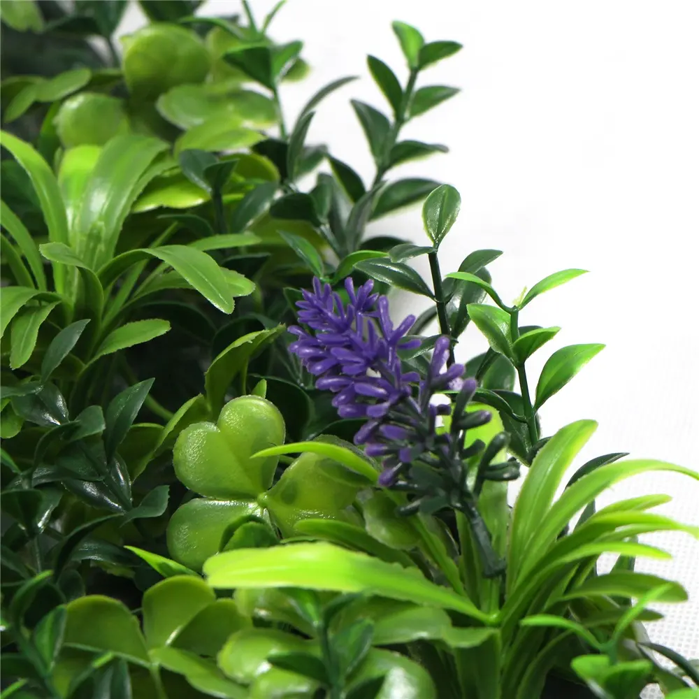 ULAND garden supplies anti UV plastic plant wall artificial green for decoration