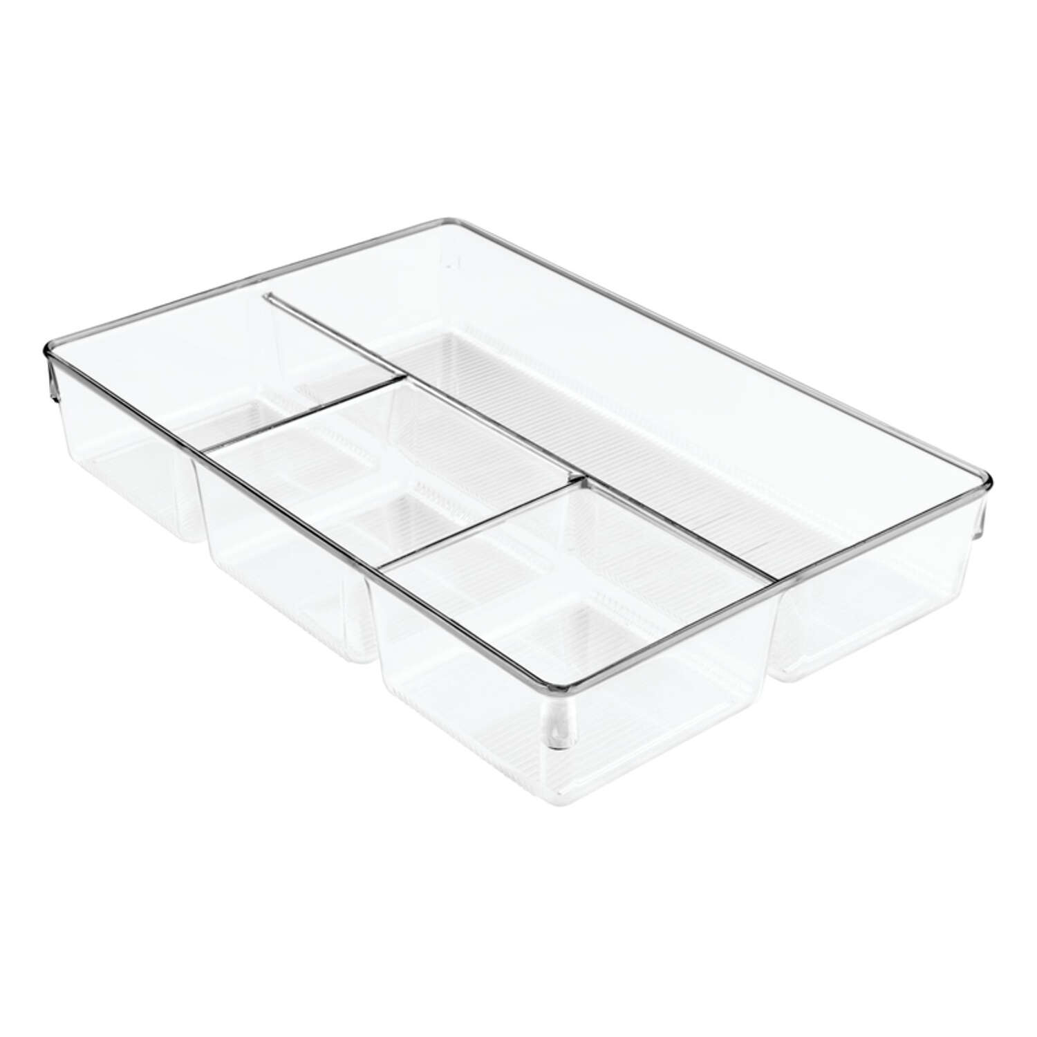 iDesign Linus 2.25 in. H X 9 in. W X 13 in. D Plastic Dresser Drawer Organizer