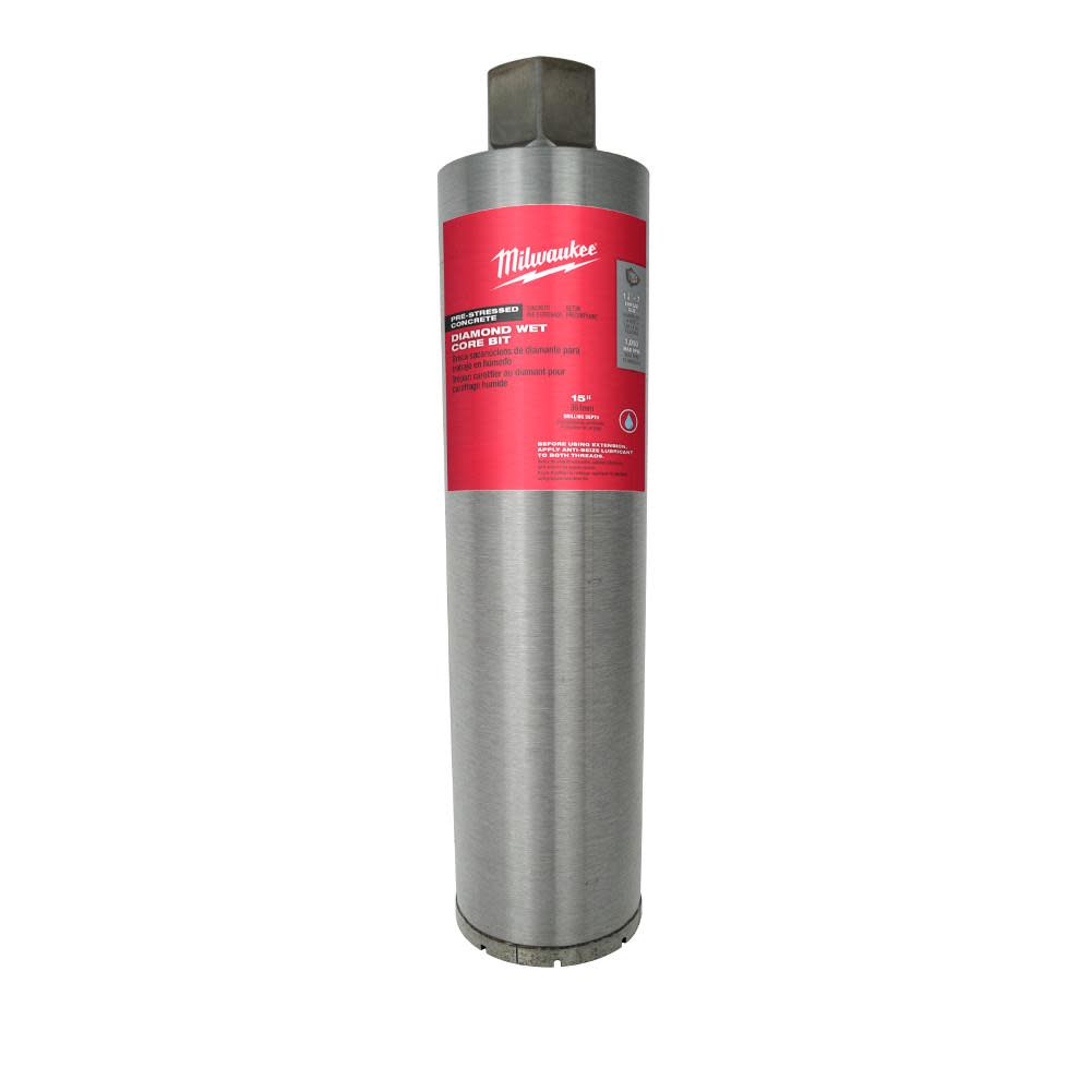 Milwaukee 5 In. Pre-stressed Diamond Wet Core Bit 48-17-1050 from Milwaukee