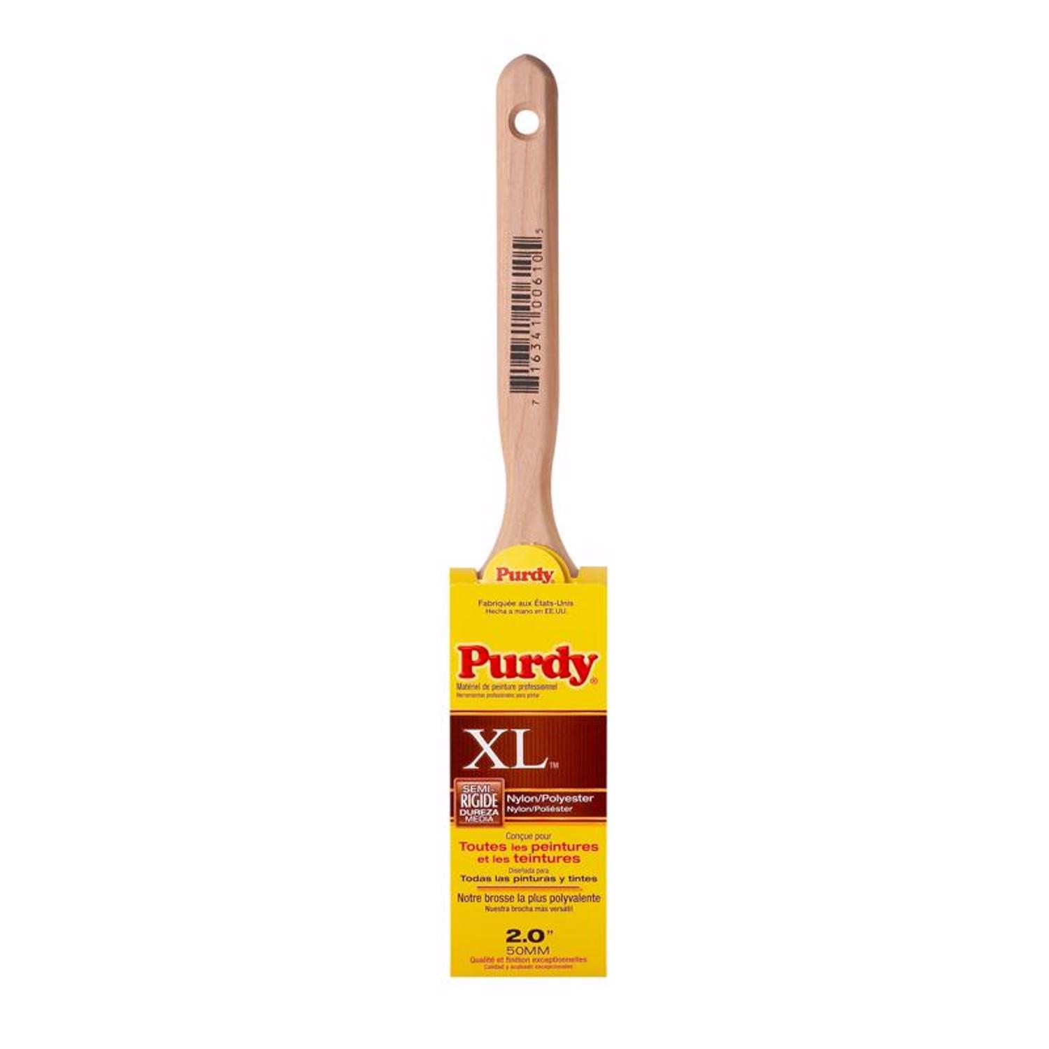 Purdy XL Bow 2 in. Medium Stiff Flat Trim Paint Brush