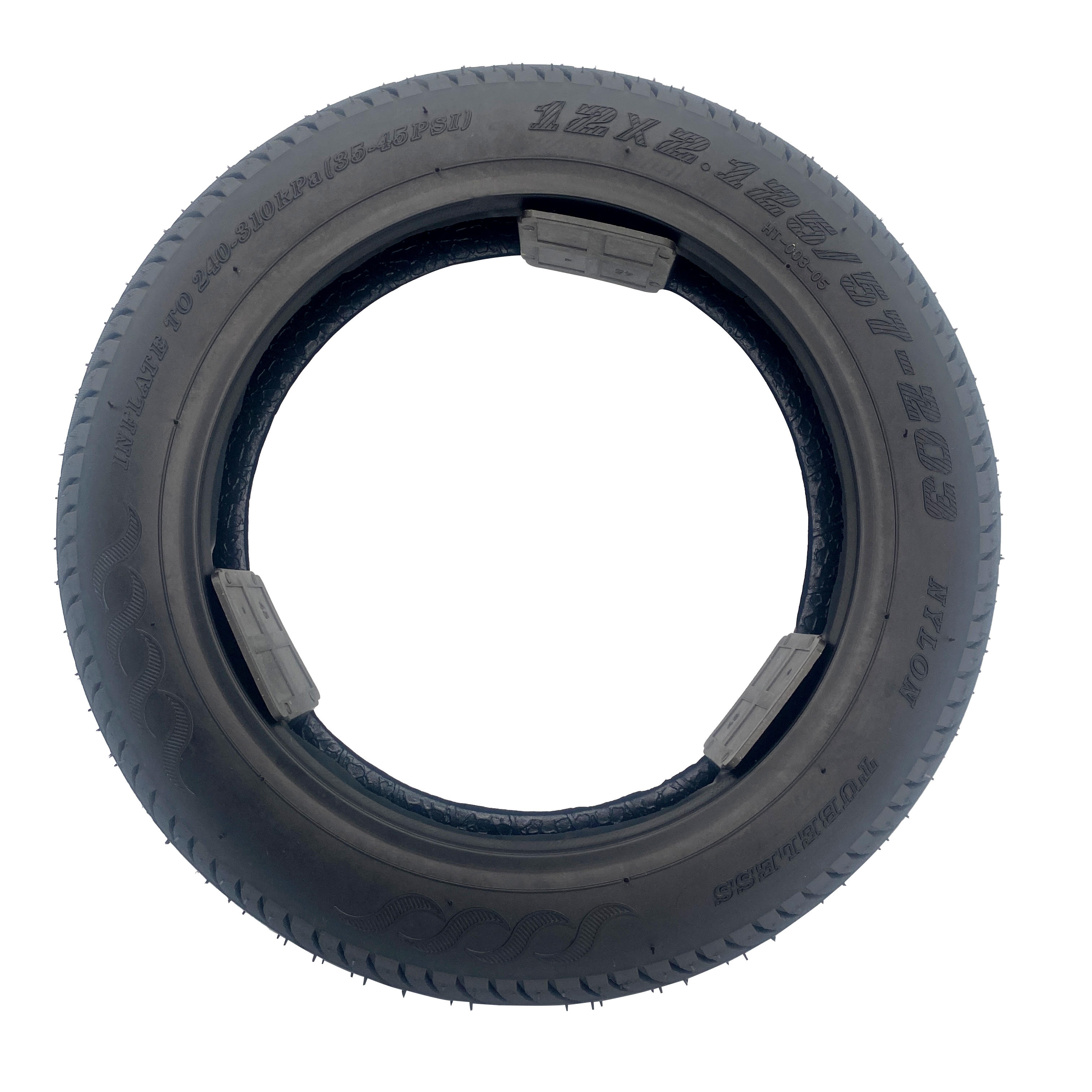 scooter parts 12 inch tyres and wheels 12x2.125 rubber tubeless for Electric vehicle accessories