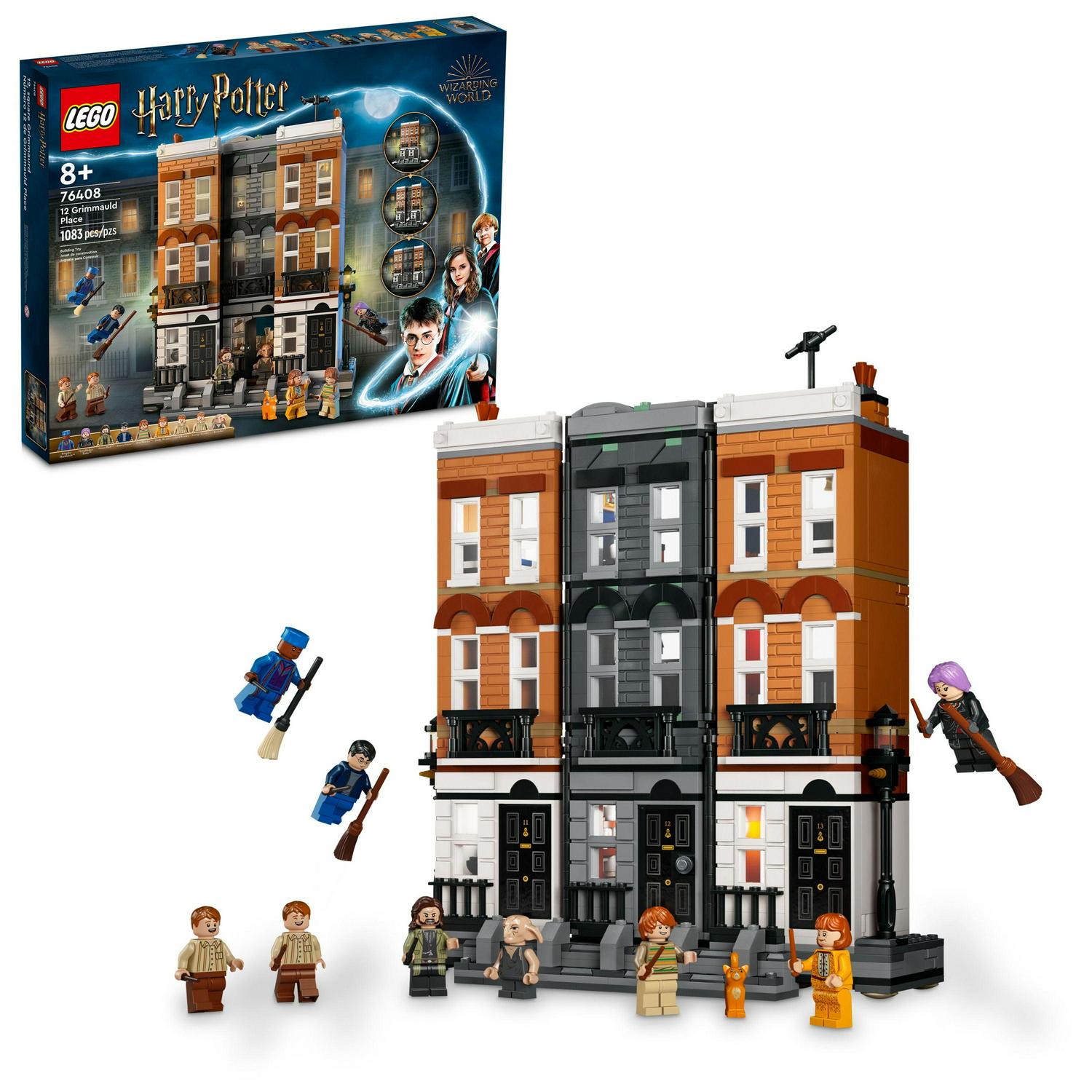 LEGO Harry Potter 12 Grimmauld Place 76408 Building Set (1083 Pieces)  Crowdfused