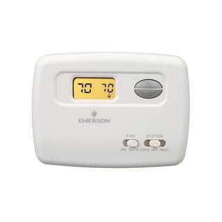 Emerson 70 Series Classic Non-Programmable Single Stage (1H1C) Thermostat 1F78-144