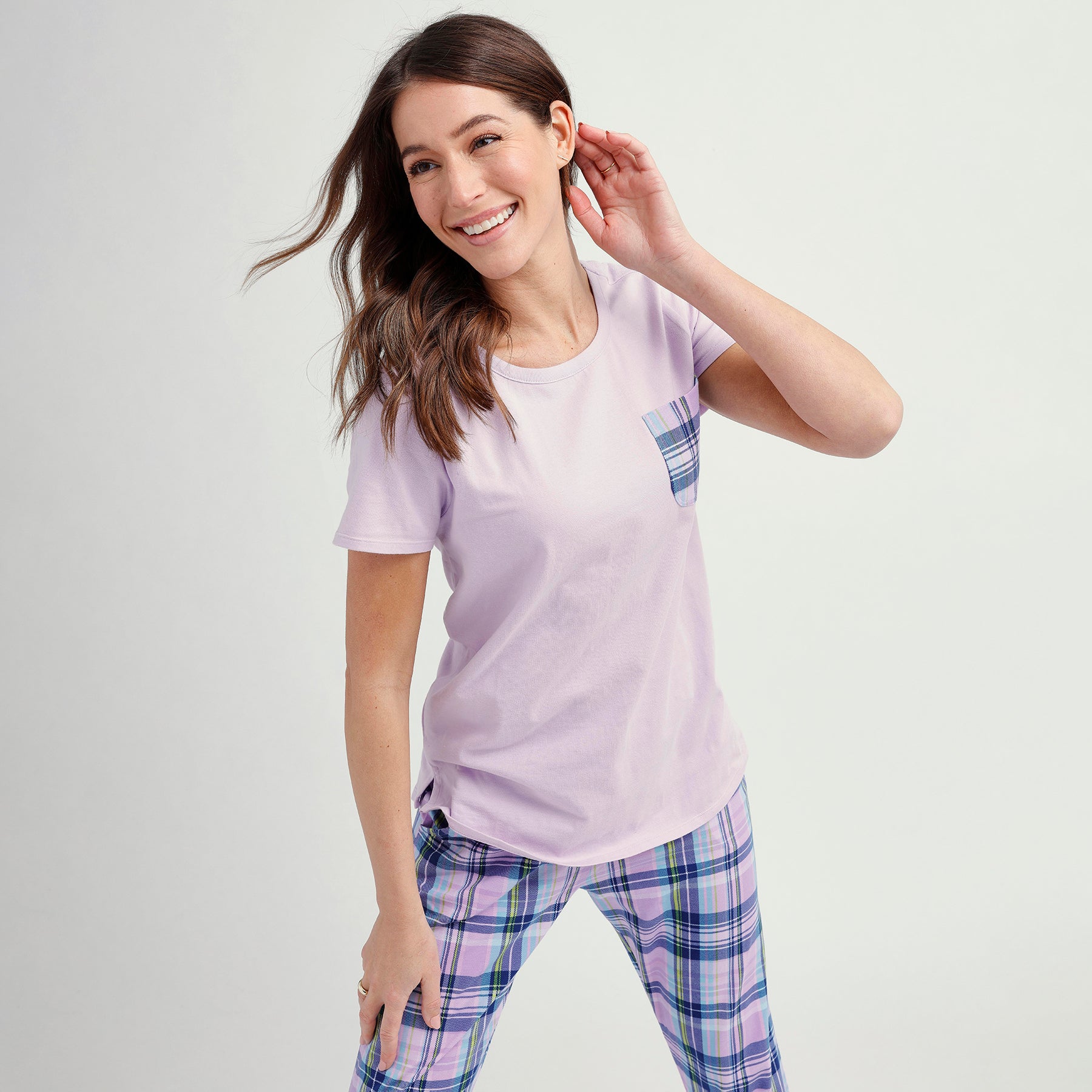 Short-Sleeved Pajama Tee