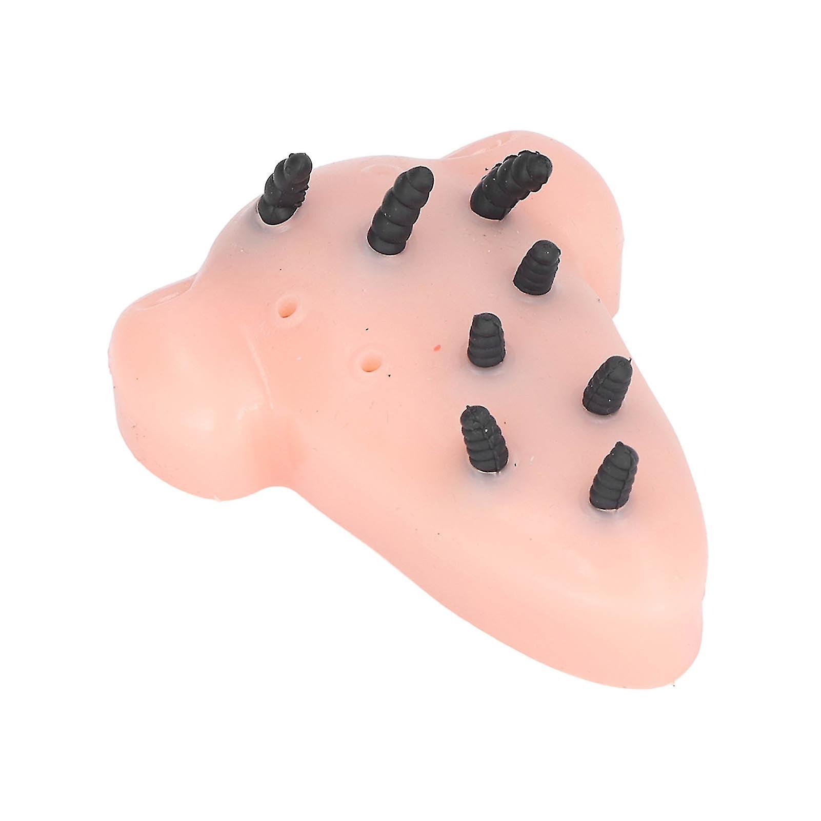 Pimple Squeezing Toy Nose Shaped Stress Relive Blackheads Removal Decompression Toy