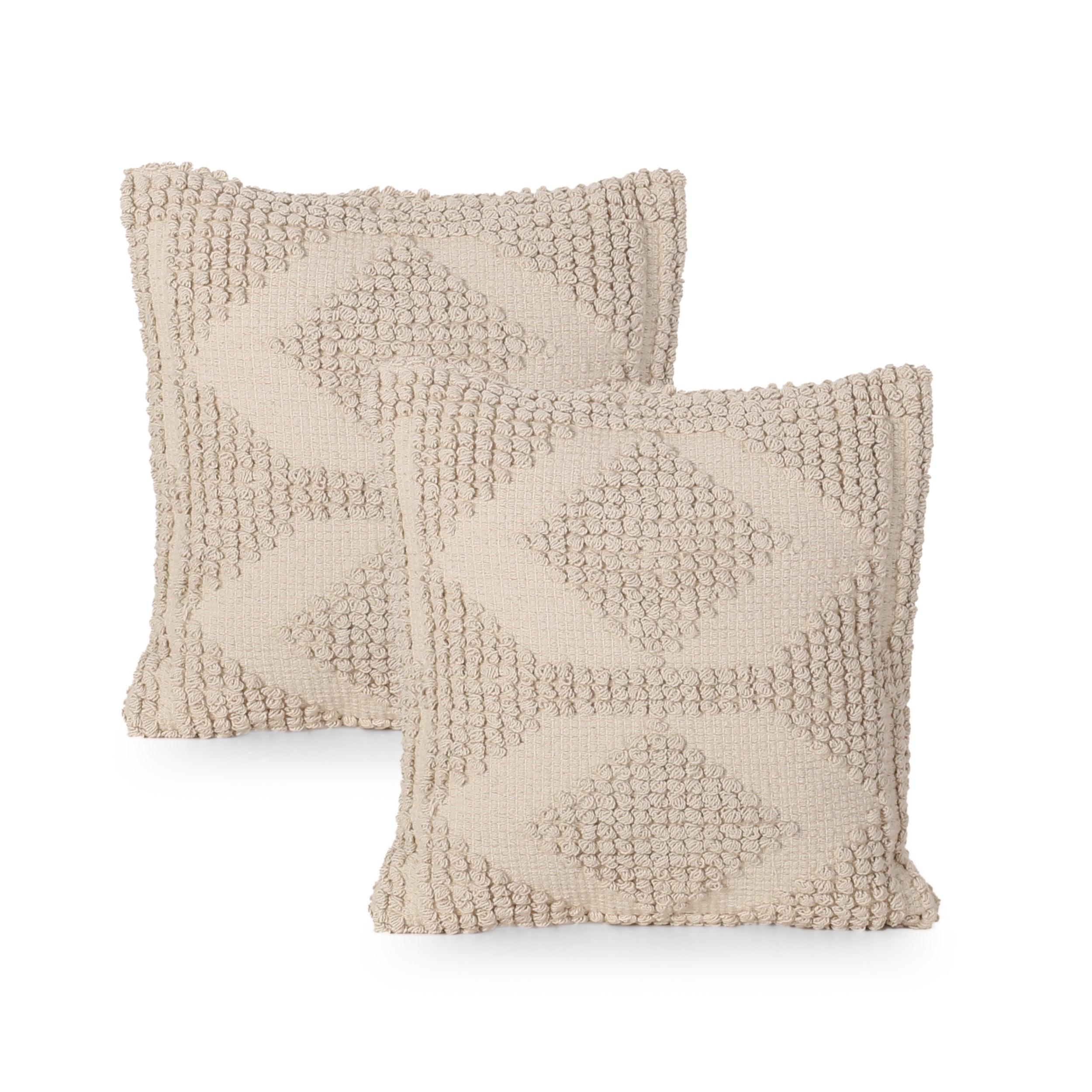 Virginia Boho Cotton Throw Pillow