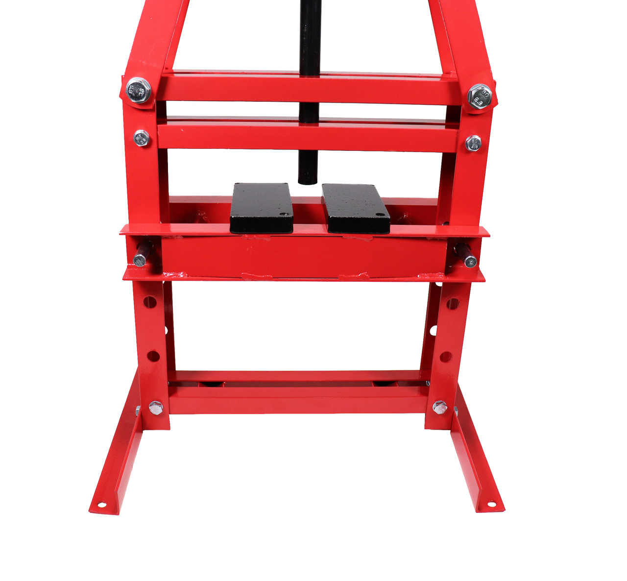 Dragway Tools 12-Ton Hydraulic A-Frame Shop Press with Press Plates