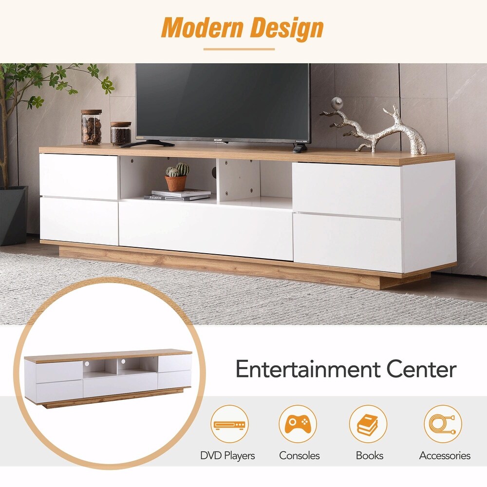 Modern TV Stand for TVs up to 80'