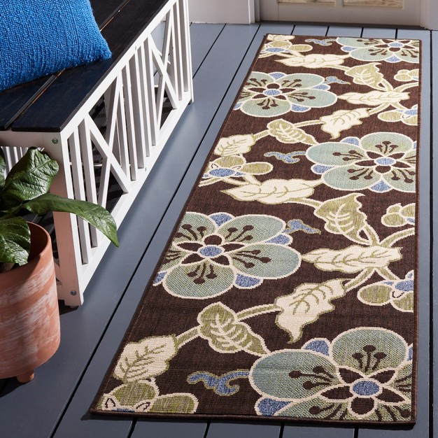 Veranda Ver001 Power Loomed Indoor outdoor Area Rug Safavieh