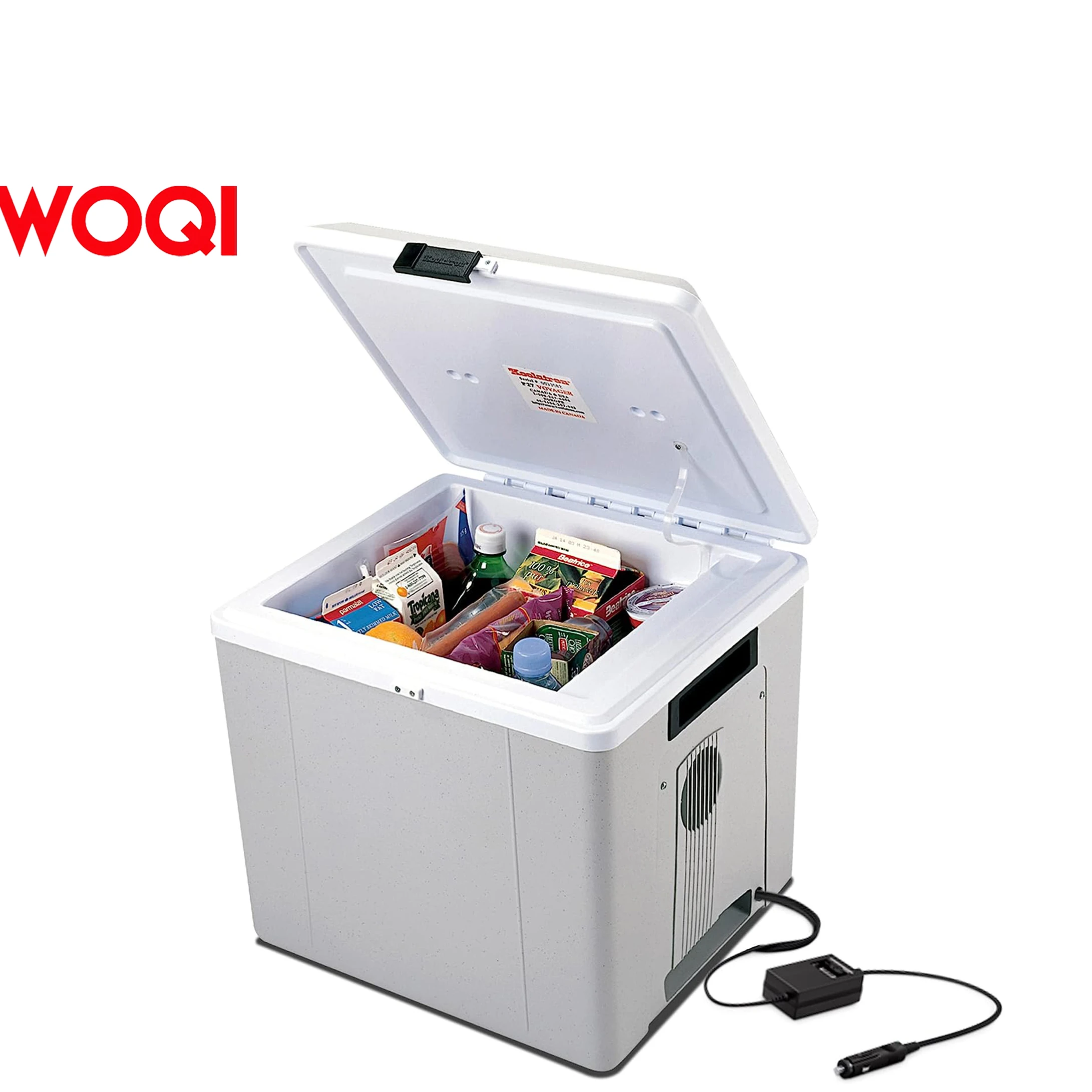 WOQI electric portable cooler  car cooler/heater   used for camping  travel  road transportation trucks