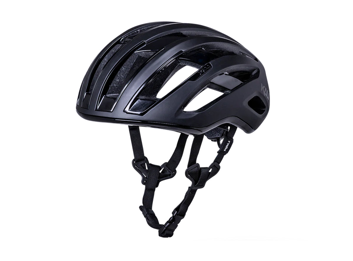 Kali Grit Road Helmet - Solid Matt Black