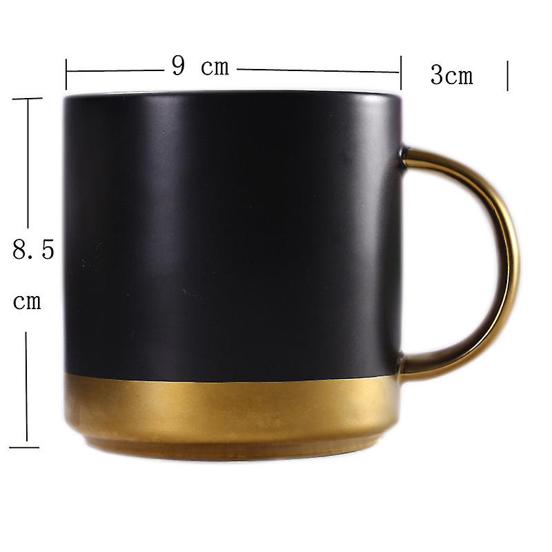 Ins Nordic Black Ceramic Mug Wedding Gift Office Mug Gift Small Gift Cup