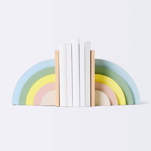 Rainbow Bookends