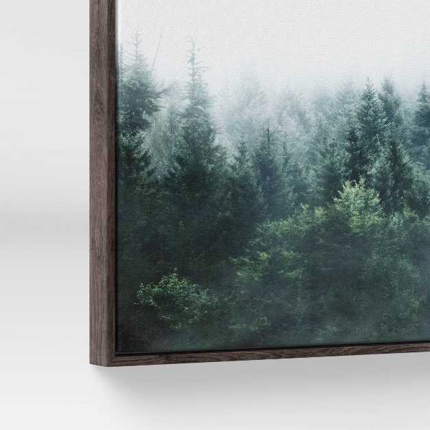 X Mystic Forest Framed Canvas