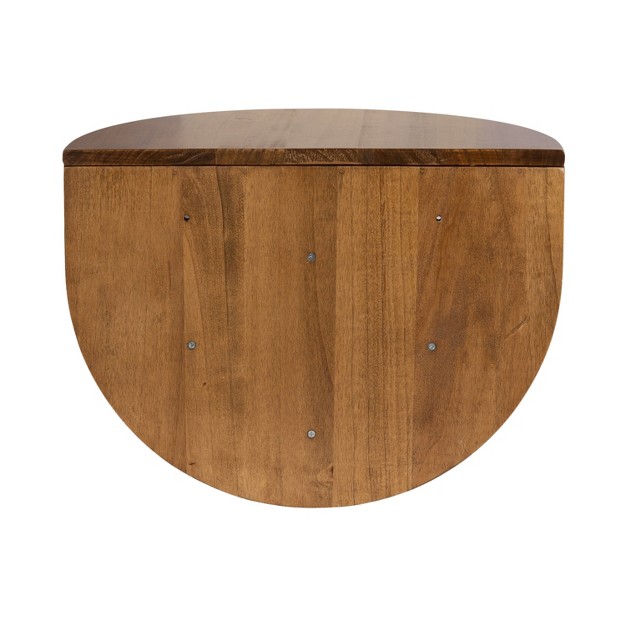 Kate And Laurel Jalla Wood Floating Side Table