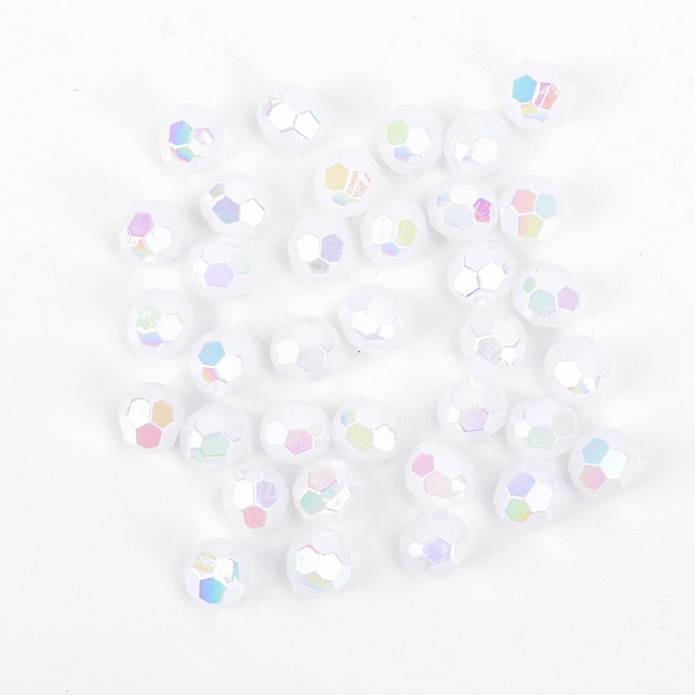 10g/bag 6mm Acrylic Beads Hand Stitch Diy Beads Clothing Decor Jewelry Accessories(type B)