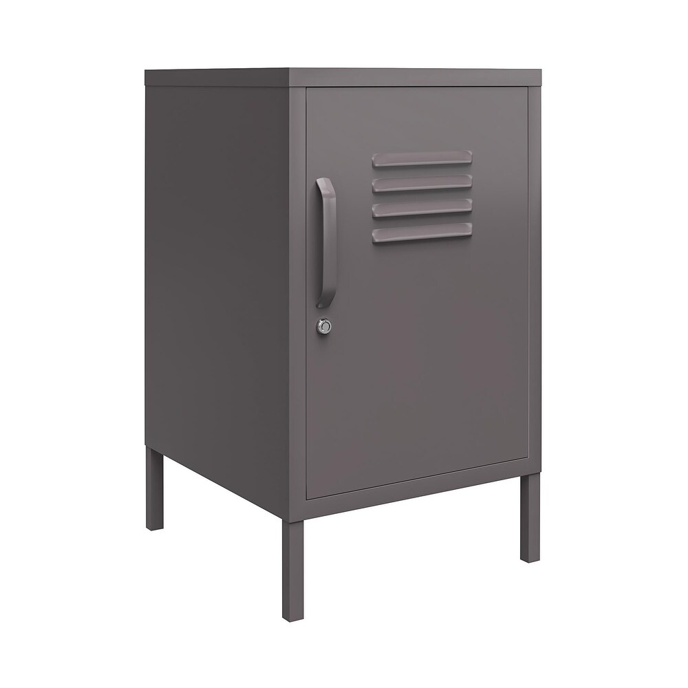 Ameriwood Home Walton Metal Locker End Table