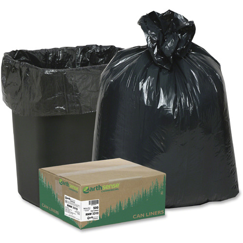 EarthSense Webster Reclaim HeavyDuty Recycled Can Liners  WBIRNW3310