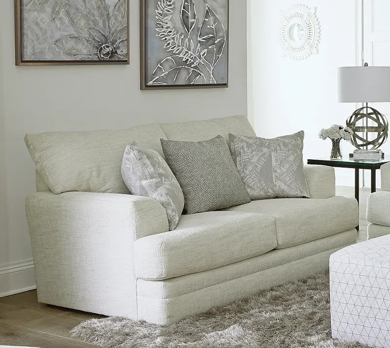 Zeller Cream Loveseat