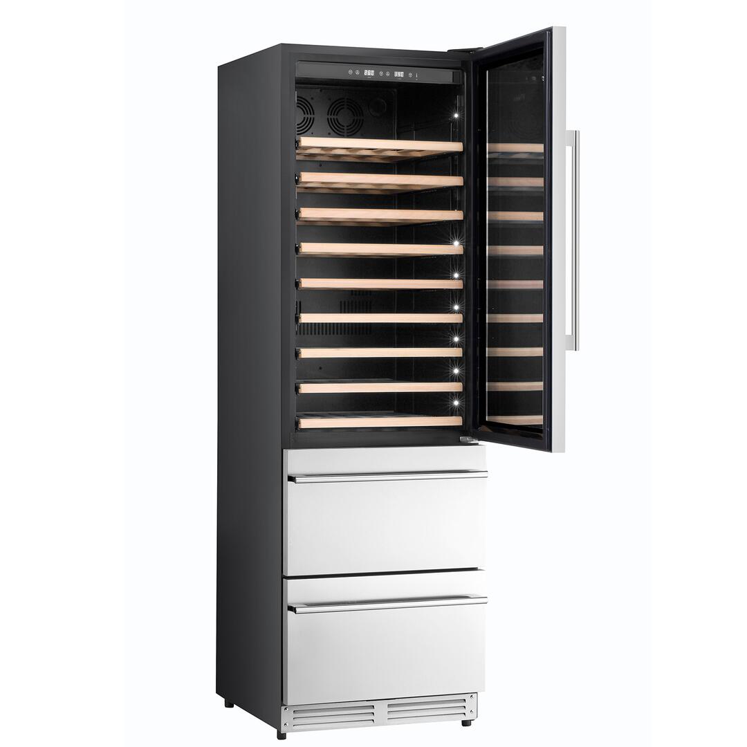 Kucht K510WB 24 Inch Stainless Steel Wine Cooler