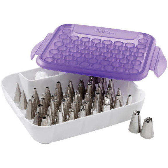 Wilton 405 8784 Piping Tips Organizer Case   Cake ...