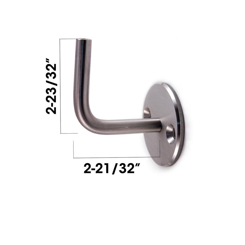 IAM Design Stainless Steel Non-Saddle Handrail Bracket E0224