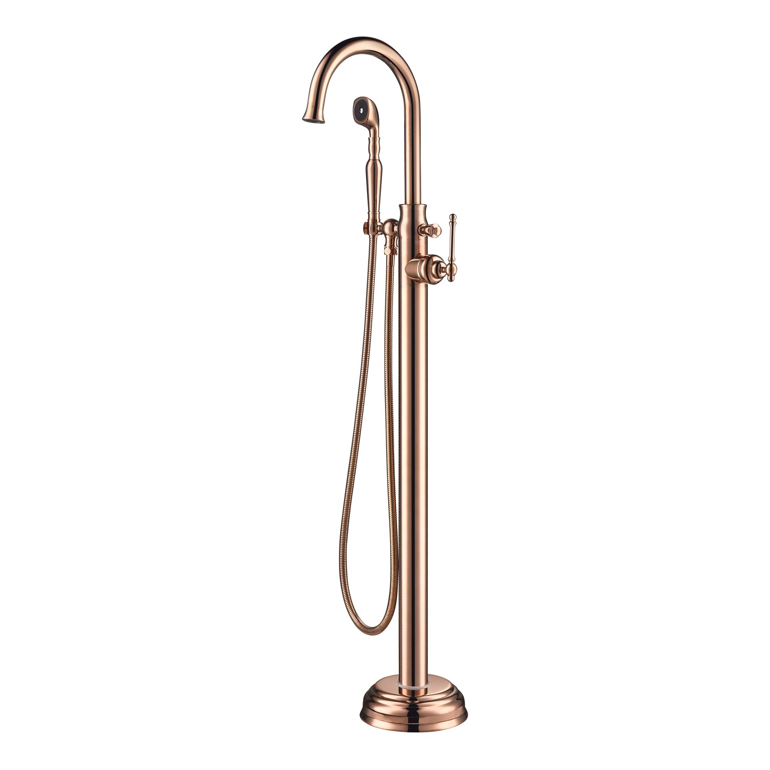 LeBaron Freestanding Tub Filler with Hand Shower