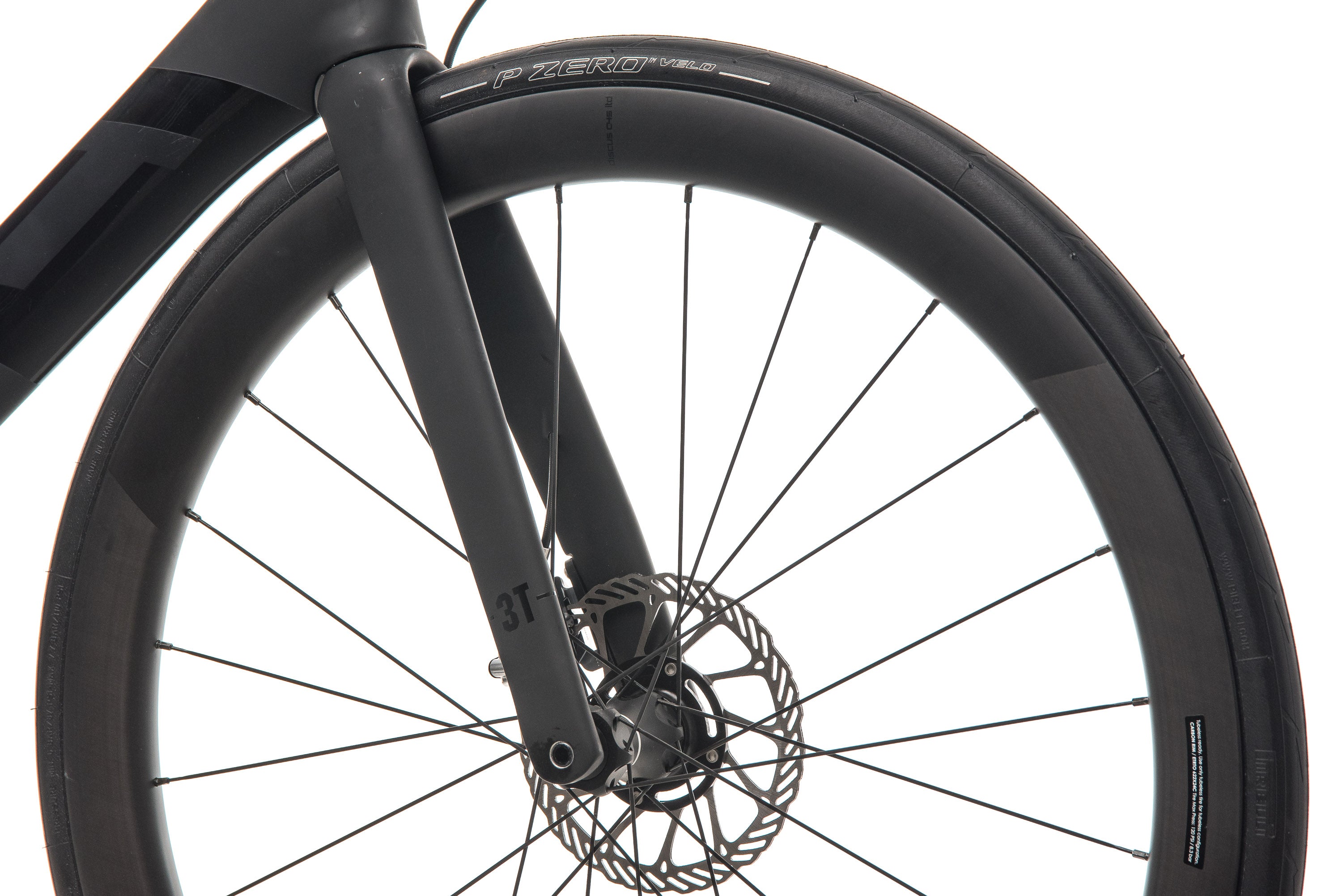 3T Strada Due Team Stealth Red AXS eTap Road Bike - 2020, X-Large