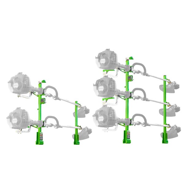 Green Touch Industries Xb103 Xtreme Pro Series 3 Position Line Trimmer Rack And Xa102 Xtreme Pro Series 2 Position Line Trimmer Rack