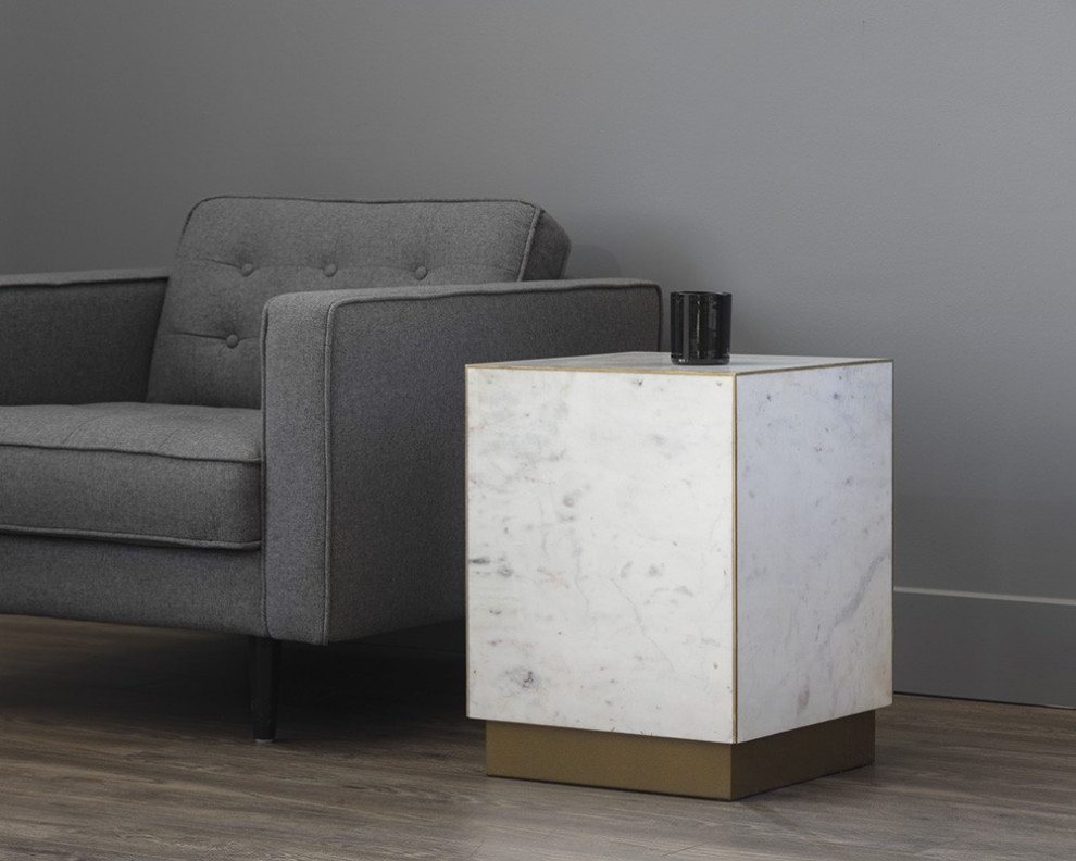 Daines End Table   Transitional   Side Tables And End Tables   by Sunpan Modern Home  Houzz